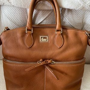 Dooney and Bourque Dillon Double Pocket Satchel.